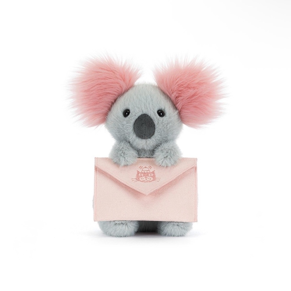 Authentic Koala With Message Jelly Cat